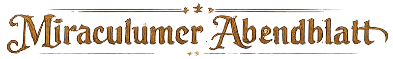 Miraculumer Abendblatt Schriftzug